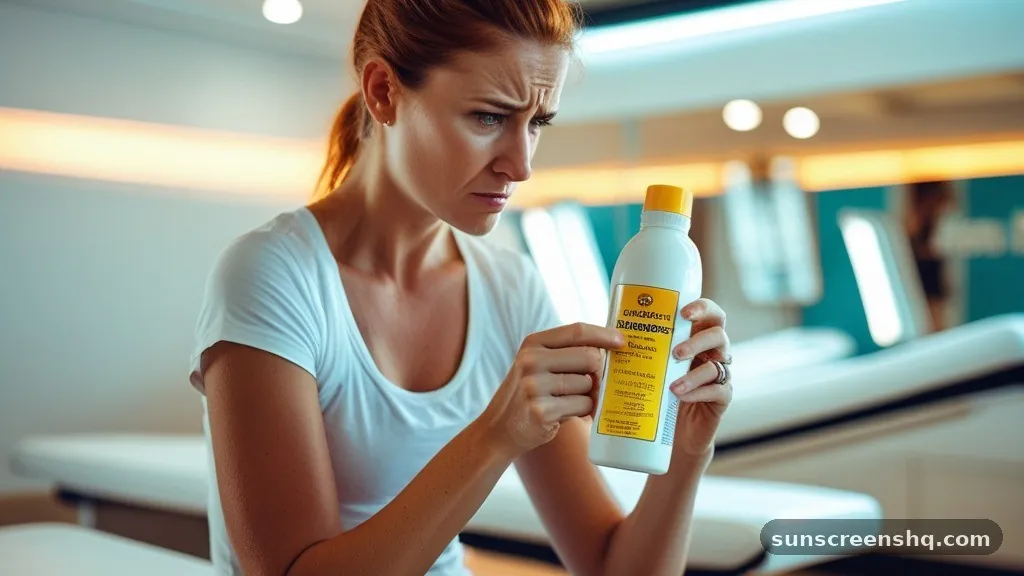 The Core Problem with Applying Outdoor Sunscreen Indoors - can you use sunscreen in a tanning bed