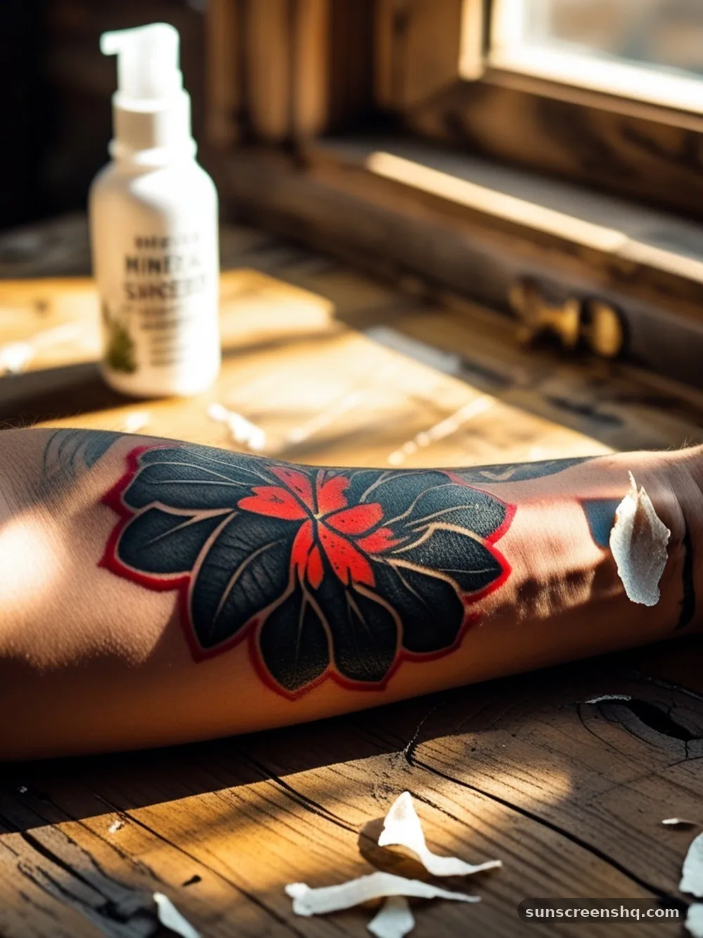 Why Fresh Ink and Sunscreen Do Not Mix - can you put sunscreen on a fresh tattoo